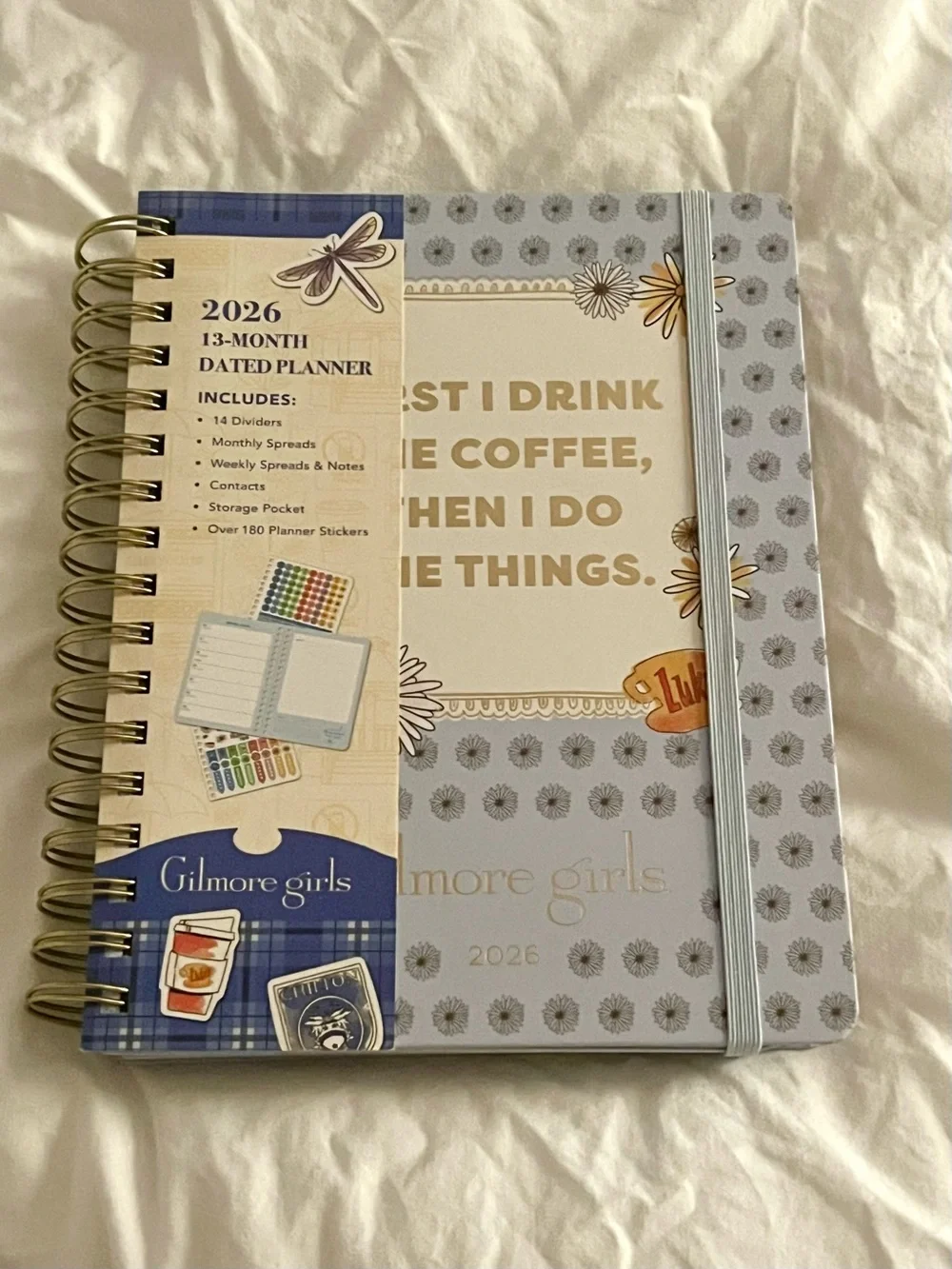 Gilmore Girls 2026 13 Month Planner with Stickers Scrapbook Collectible New